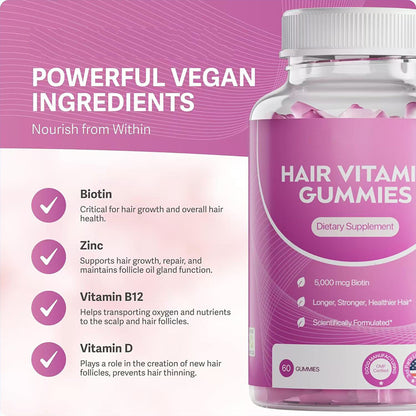 FadeLynx - Hair Vitamin Gummies